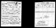 Military Registration Card
