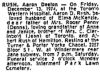 Obituary